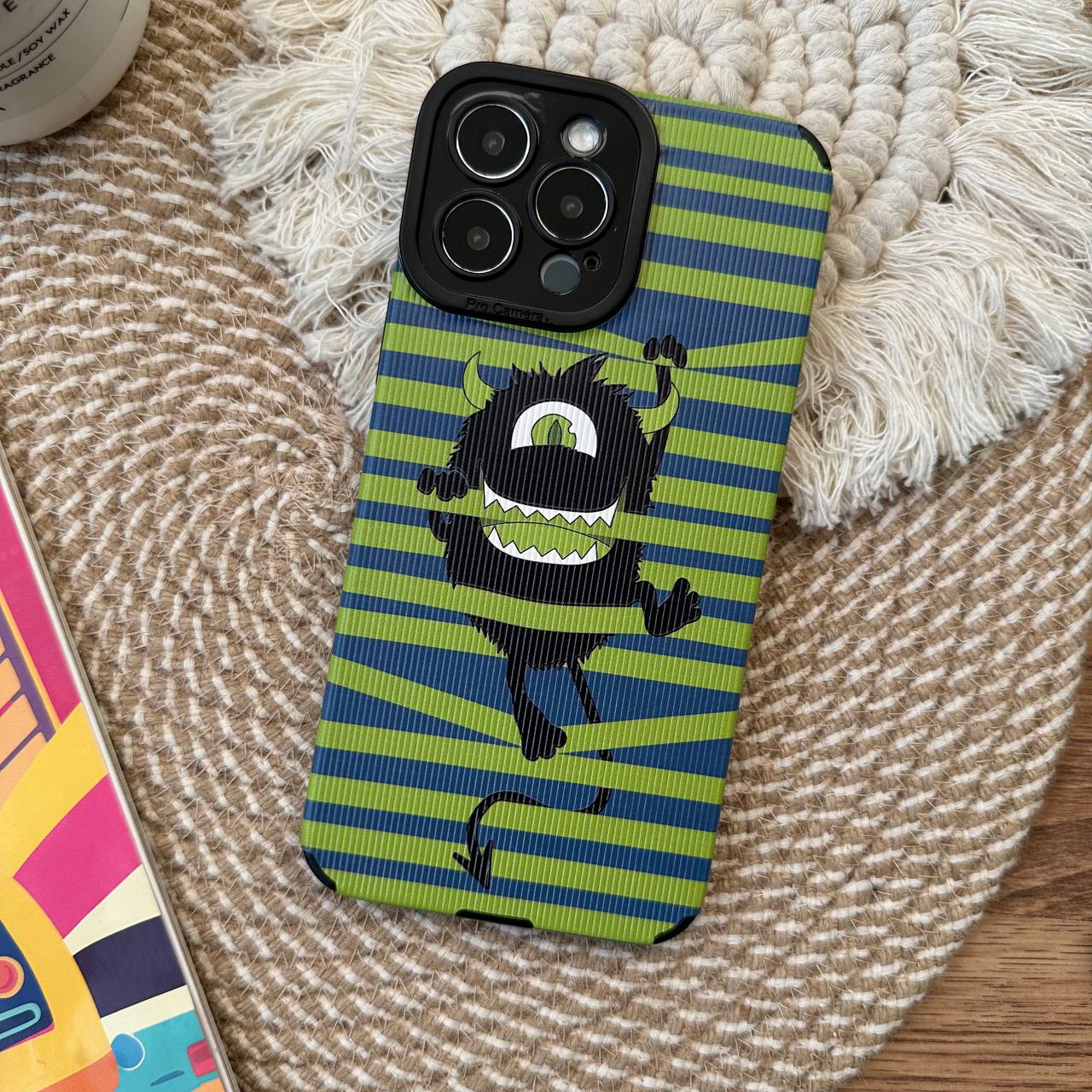 قاب گوشی آیفون میکروب بازیگوش Playful Microbe کبریتی