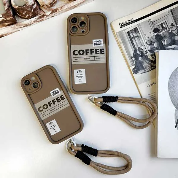 کاور گوشی آیفون SOLID COFFE