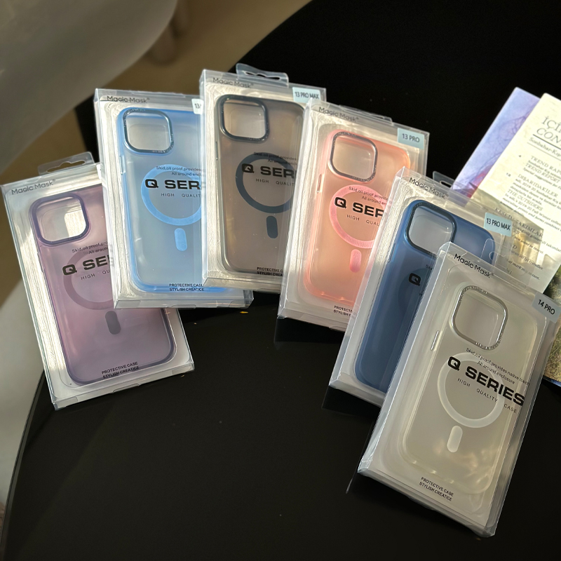 قاب گوشی آیفون شفاف مگسیف Magsafe مجیک ماسک Magic Mask