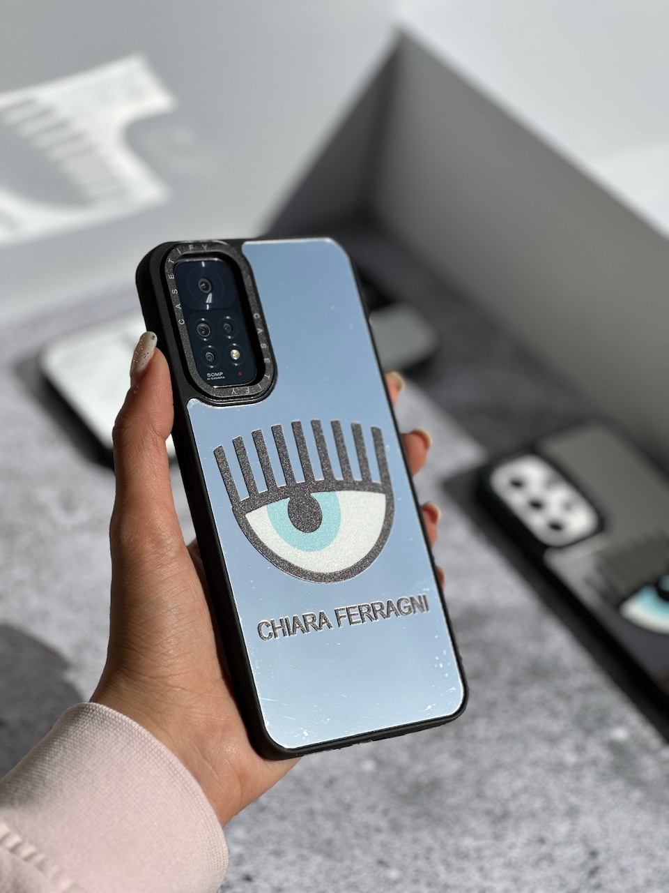 قاب گوشی آیفون Chiara Ferragni آینه ای
