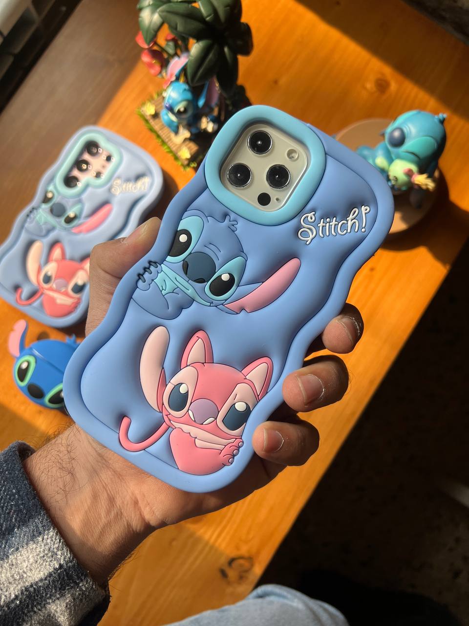 کاور گوشی آیفون استیچ stitch سیلیکونی