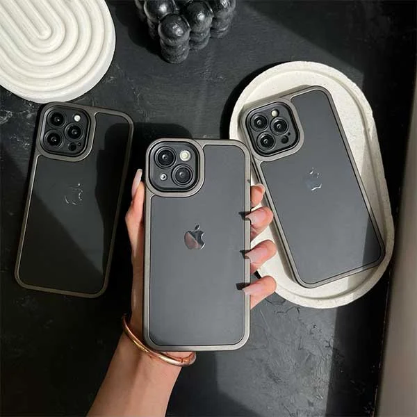 قاب موبایل آیفون Dark Titanium