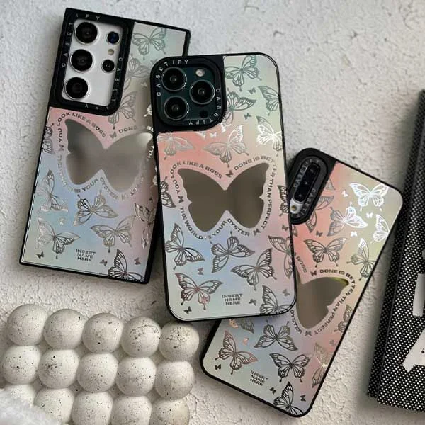 کاور گوشی آیفون پروانه case tify