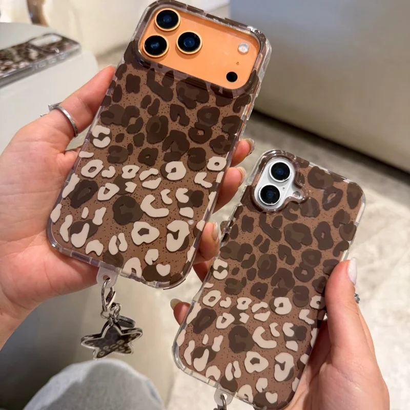 کاور گوشی آیفون minimal leopard