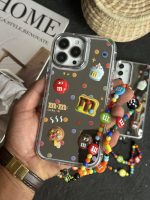 قاب موبایل آیفون - ام اند ام M&M آیینه ای بنددار