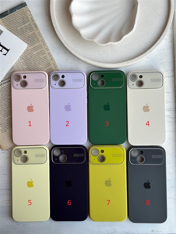 قاب گوشی Silicon Lens Case آیفون