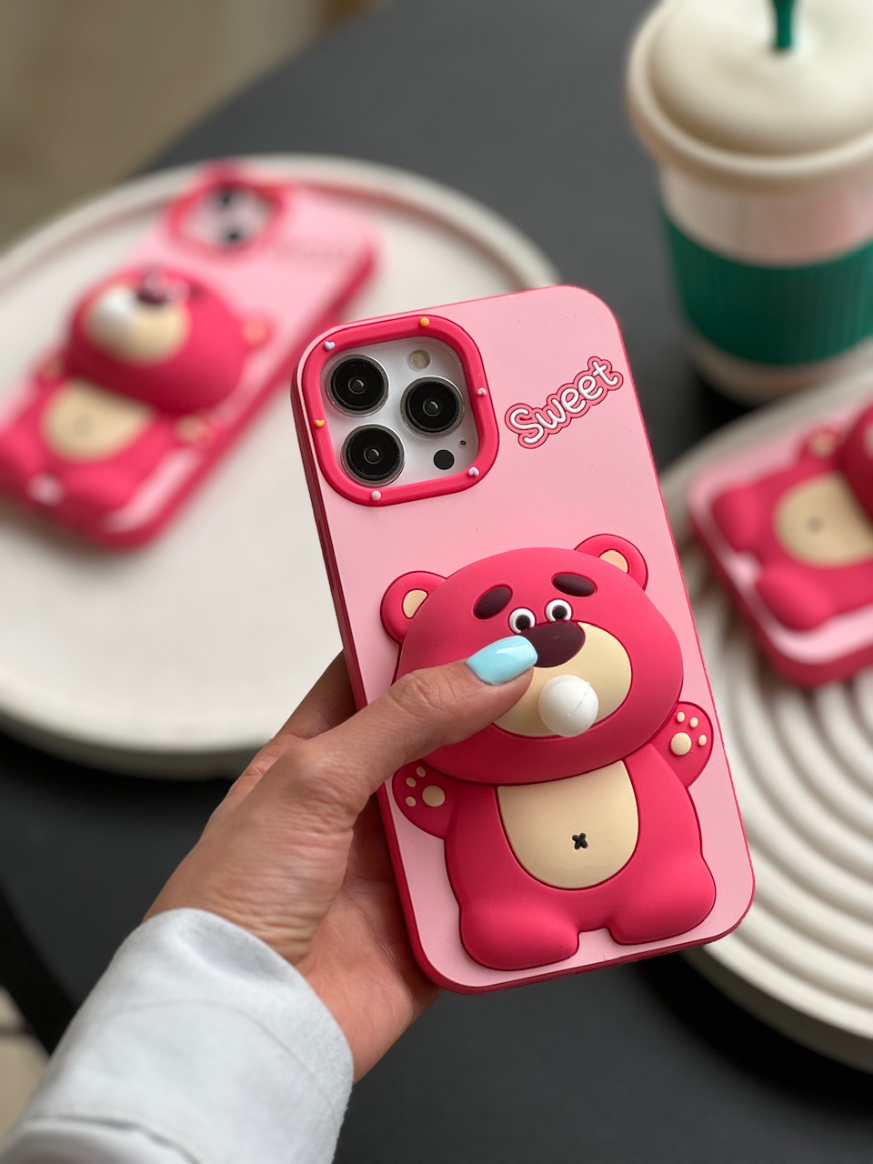 قاب گوشی آیفون آدامس بادکنکی Lotso