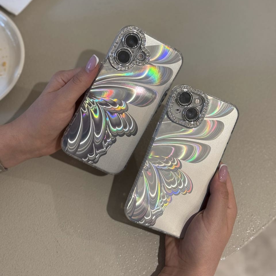 قاب گوشی آیفون half ice butterfly