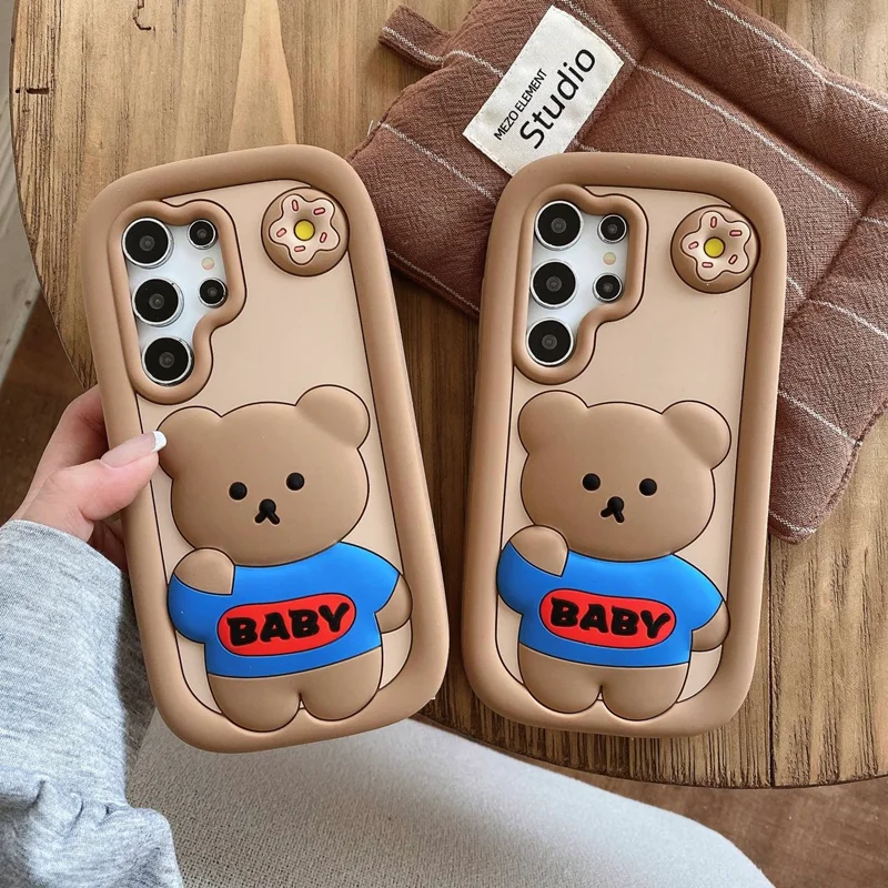 بکاور گوشی سامسونگ Bear Donut Sam