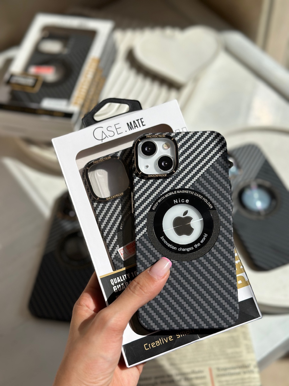 قاب گوشی Carbon Shockproof آیفون