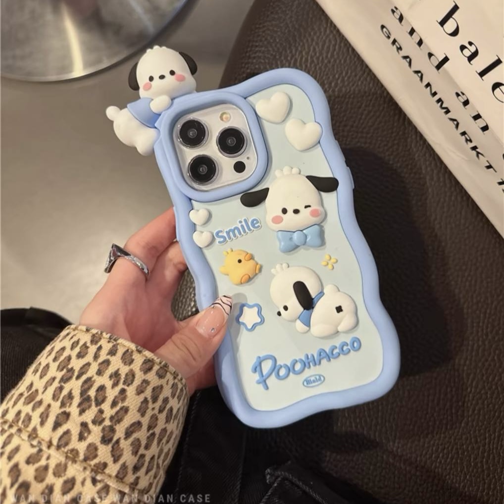 قاب گوشی آیفون Pochacco Smile