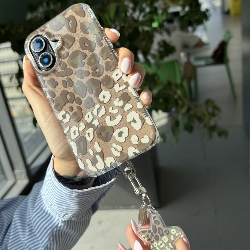 کاور گوشی آیفون minimal leopard