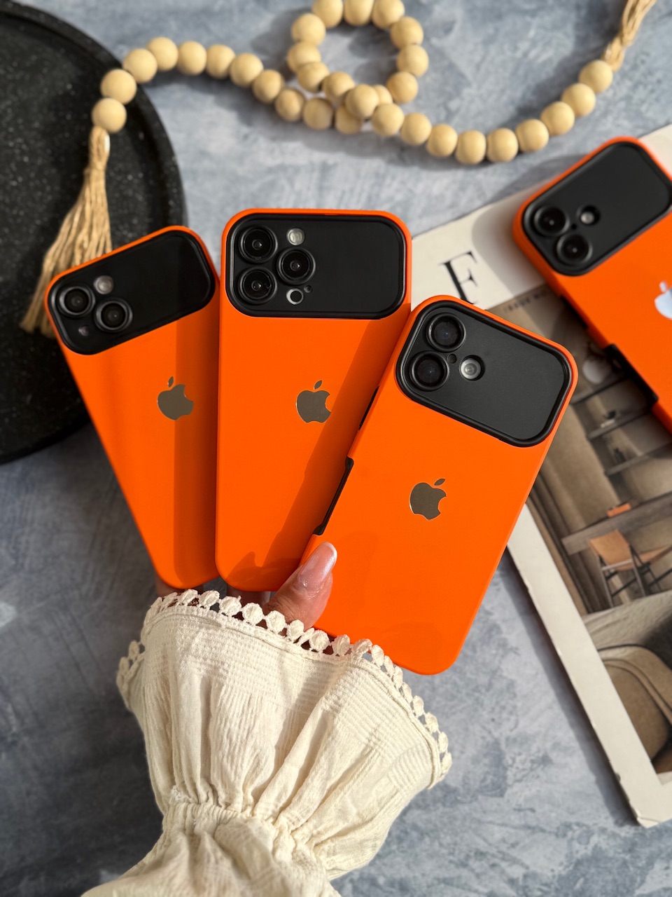 قاب گوشی آیفون Orange neo lens Case