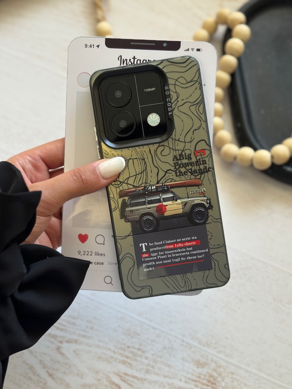 قاب گوشی آیفون Off-road : Toyota Land Cruiser 60 series