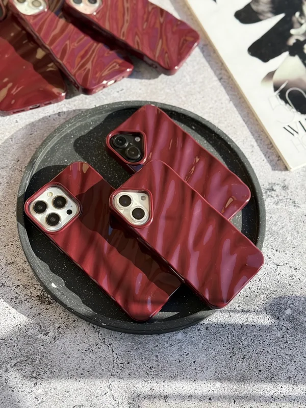 کاور گوشی آیفون cherry wave