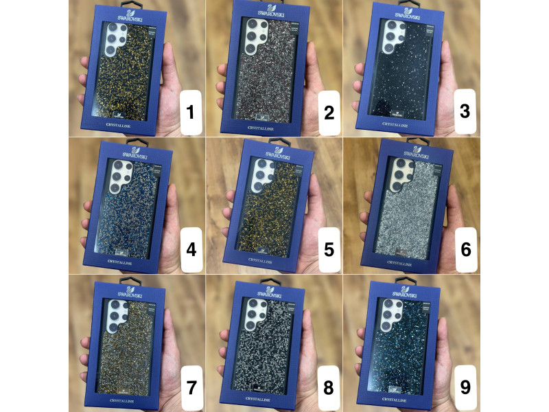 قاب Swarovski سواروسکی S24ultra Samsung phone