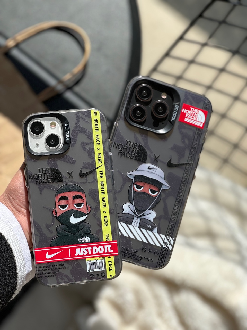 قاب موبایل آیفون Nike ✖ The North Face