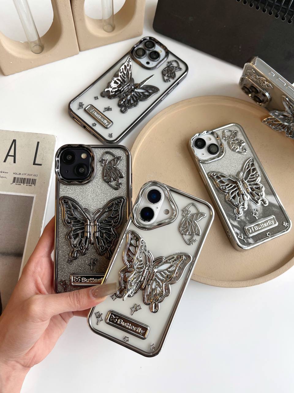گارد گوشی آیفون پروانه شاین
