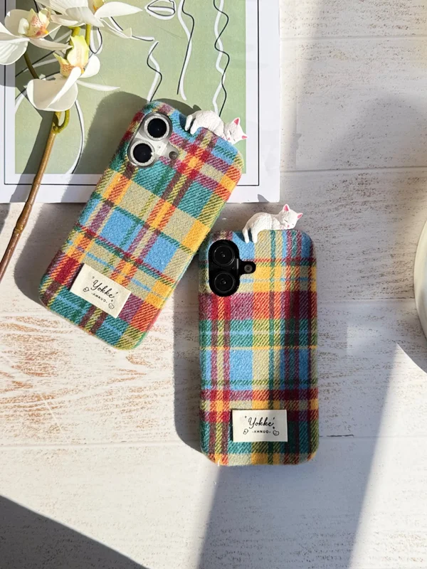 قاب گوشی آیفون گربه vintage style