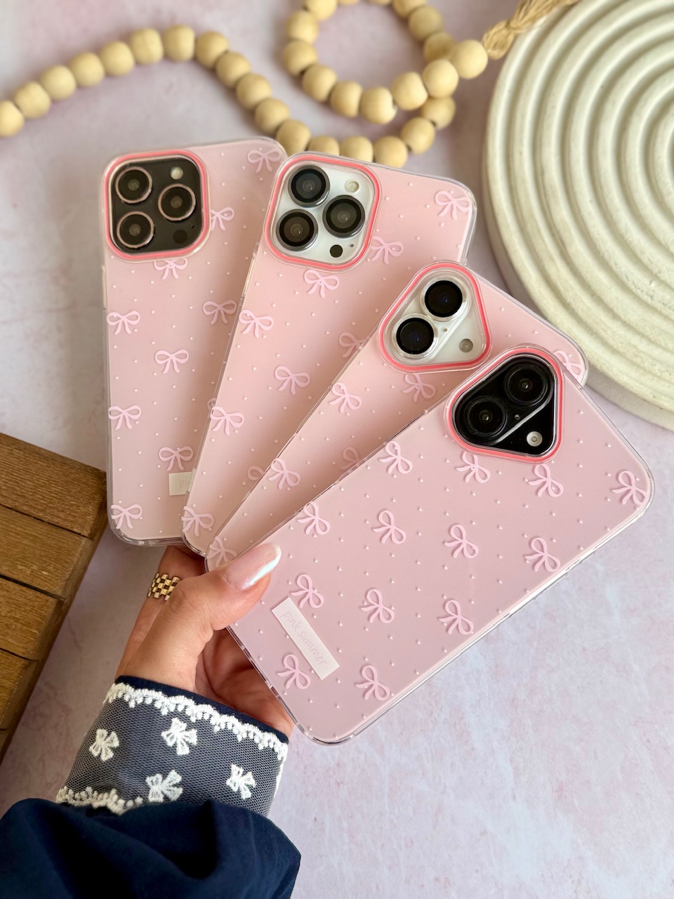 کاور گوشی آیفون Pink Summer
