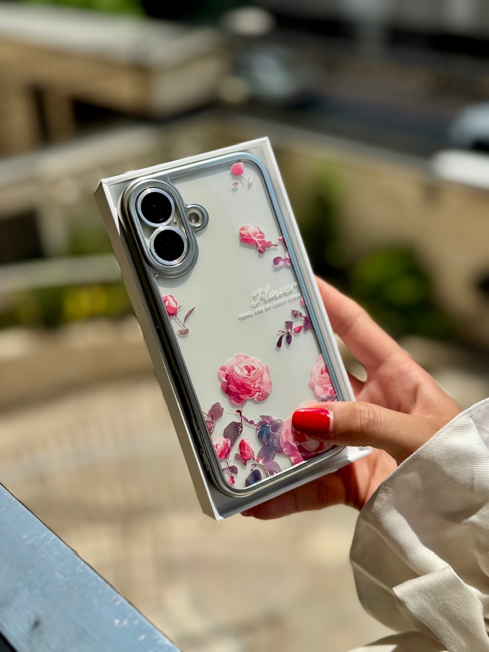 قاب گوشی آیفون Lucky Rose