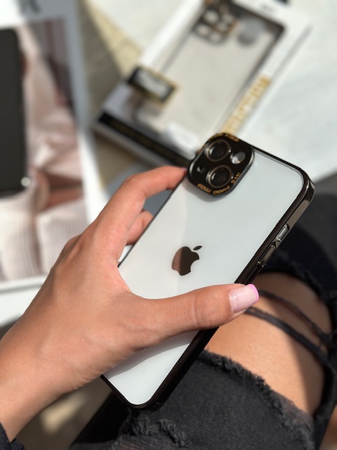 قاب گوشی Transparent Focus Pixels شفاف آیفون