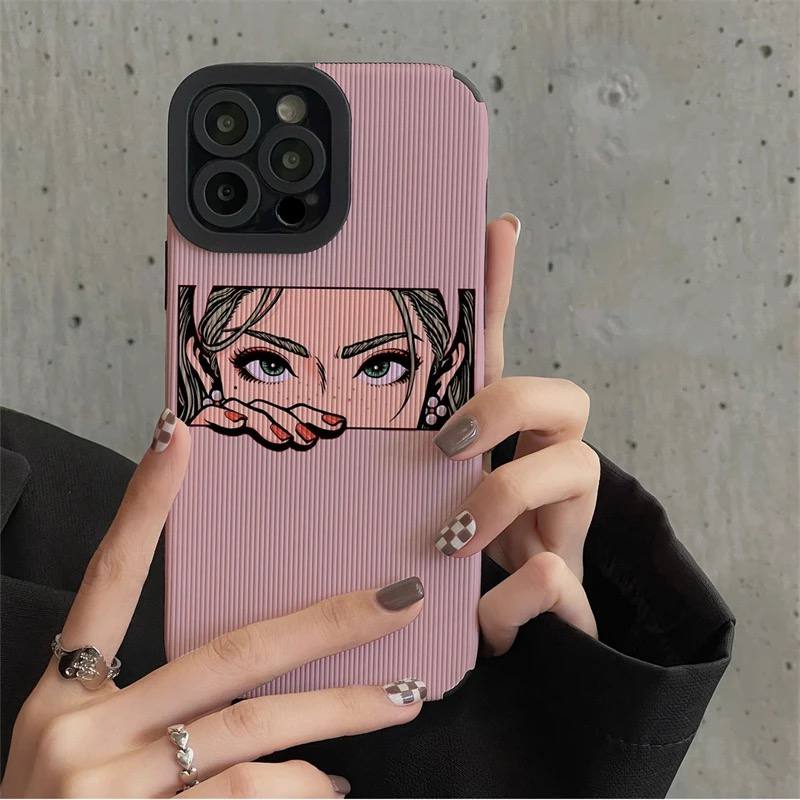 قاب آیفون انیمه دختر Girl Anime کبریتی