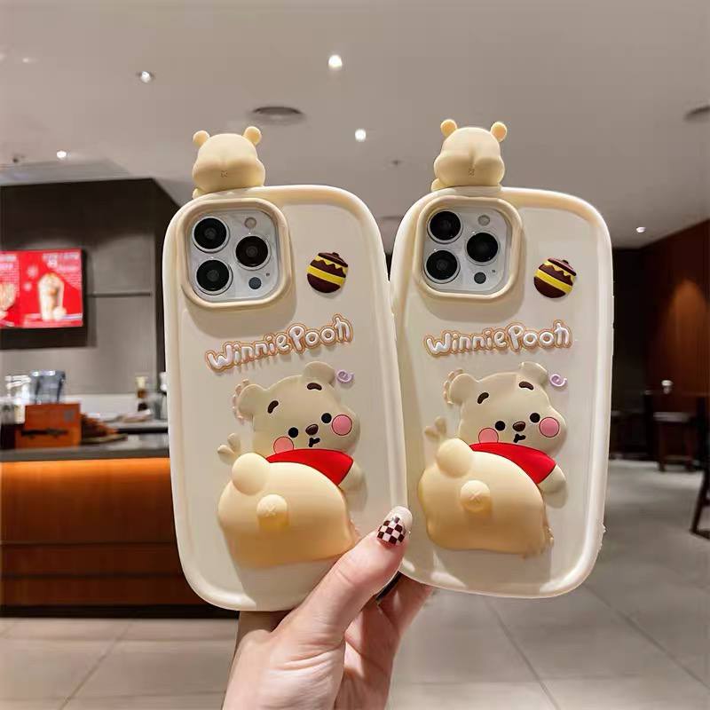 قاب گوشی آیفون Winnie pooh باسن پرتزی