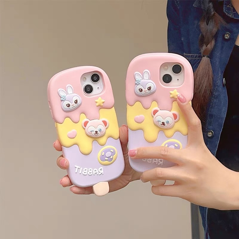 قاب آیفون rabbit ice cream