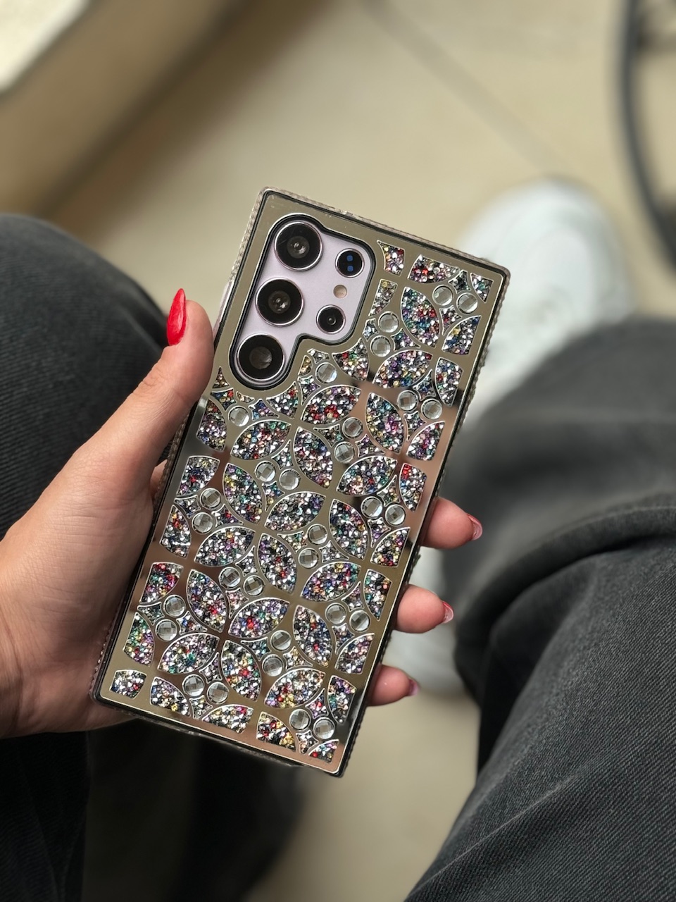 قاب گوشی سامسونگ سواروسکی رنگی Swarovski