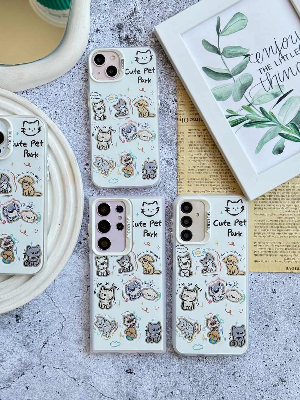 قاب آیفون Cute Pet Park