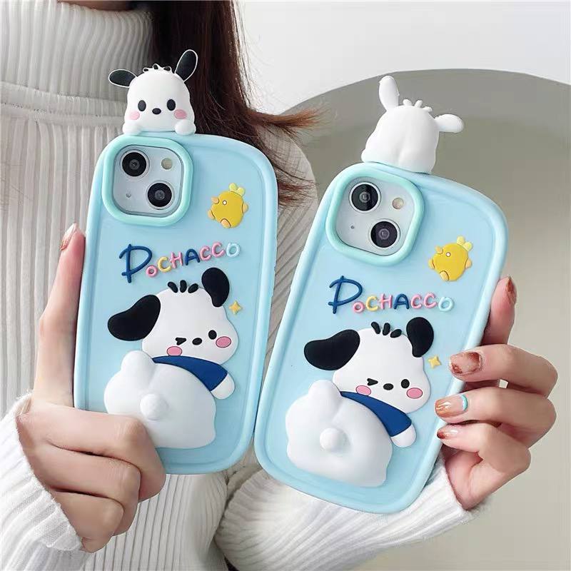 قاب گوشی آیفون pochacco Dog پروتزی
