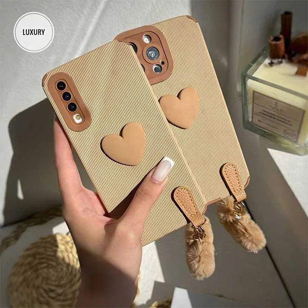 قاب گوشی سامسونگ پام پام قلبی کبریتی