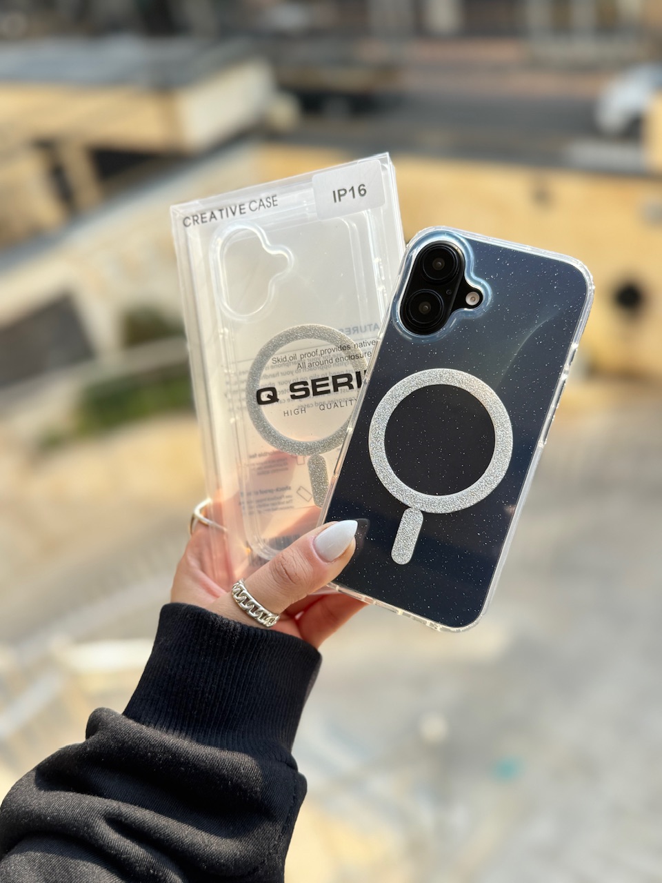 قاب گوشی آیفون شاین مگ سیف Q Series