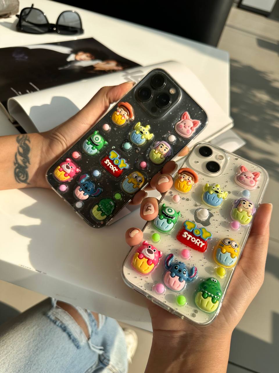 قاب موبایل آیفون عروسک برجسته toy storu