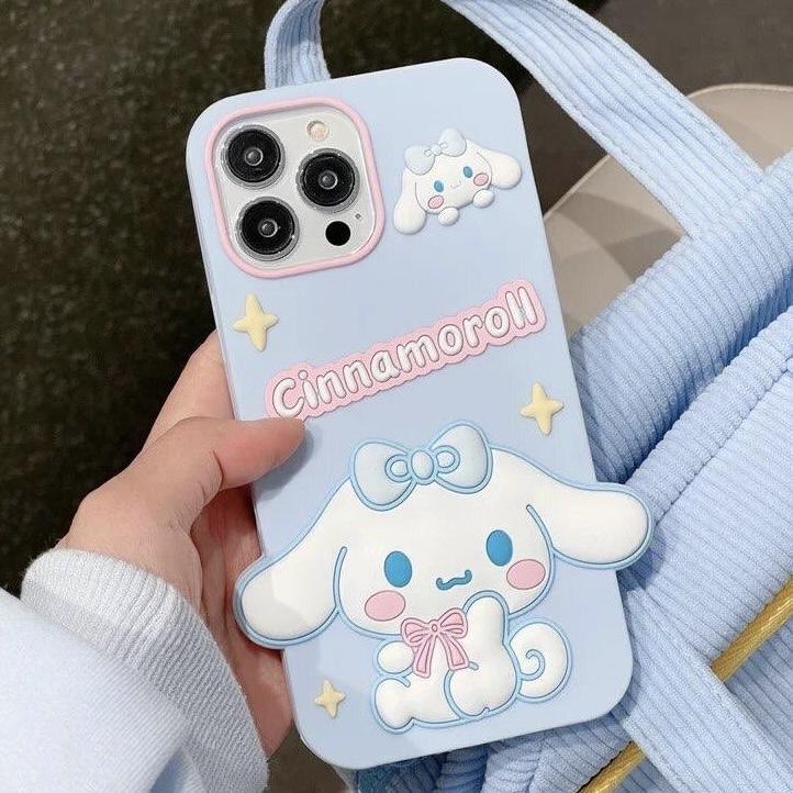 قاب موبایل آیفون Cinnamoroll سیلیکونی