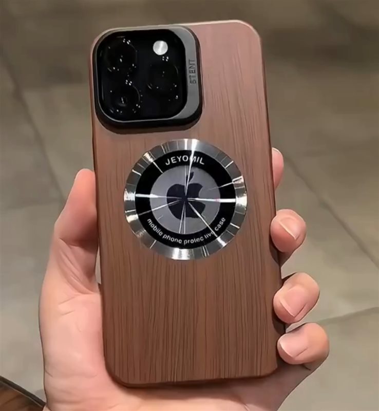 قاب گوشی wooden magsafe آیفون